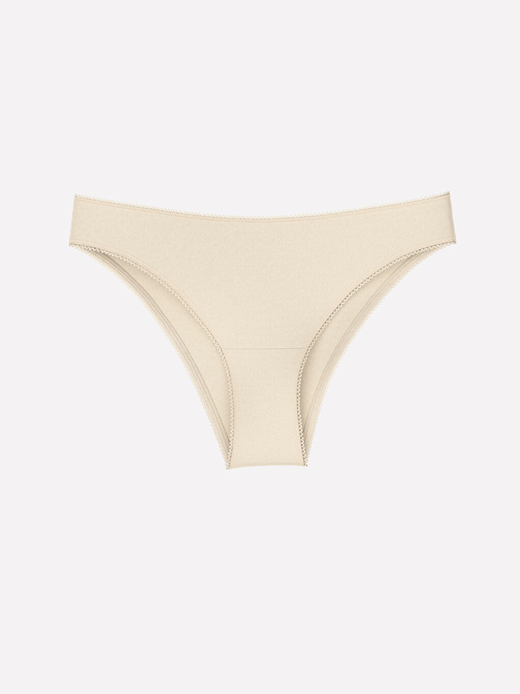 Bej Düz Brazilian Külot