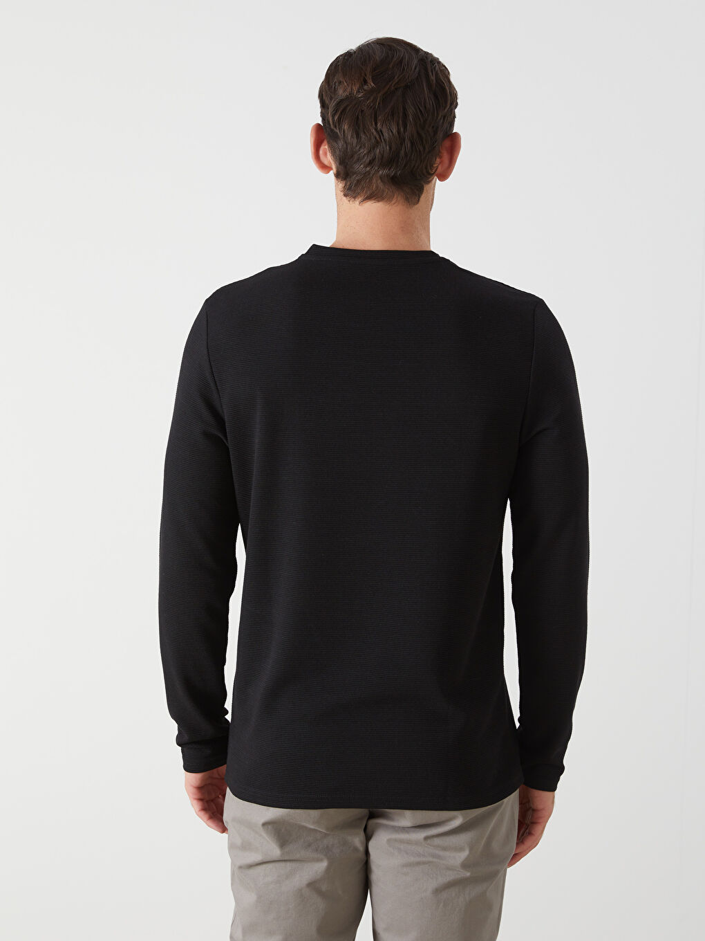 Crew Neck Men's Sweatshirt-3