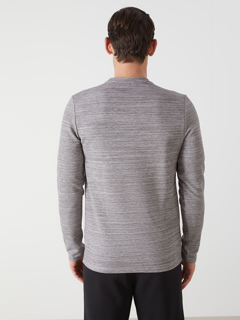 Crew Neck Men's Sweatshirt-3