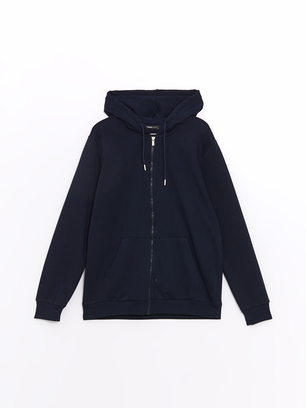 Sweat Zippé Épais À Capuche Et Manches Longues Pour Hommes-4