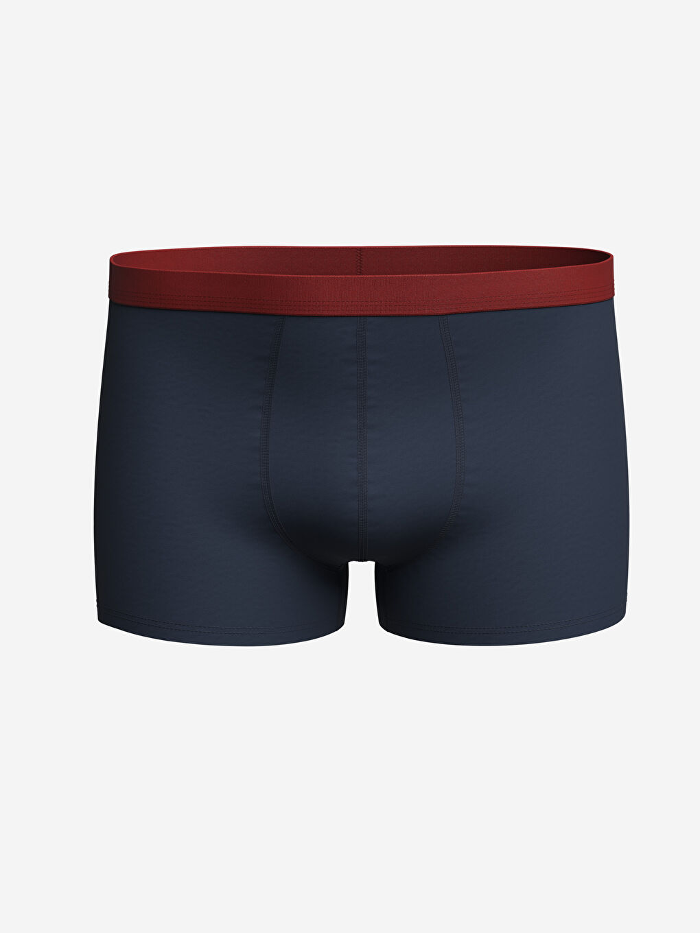 Lacivert Standart Kalıp Pamuklu Esnek Erkek Boxer