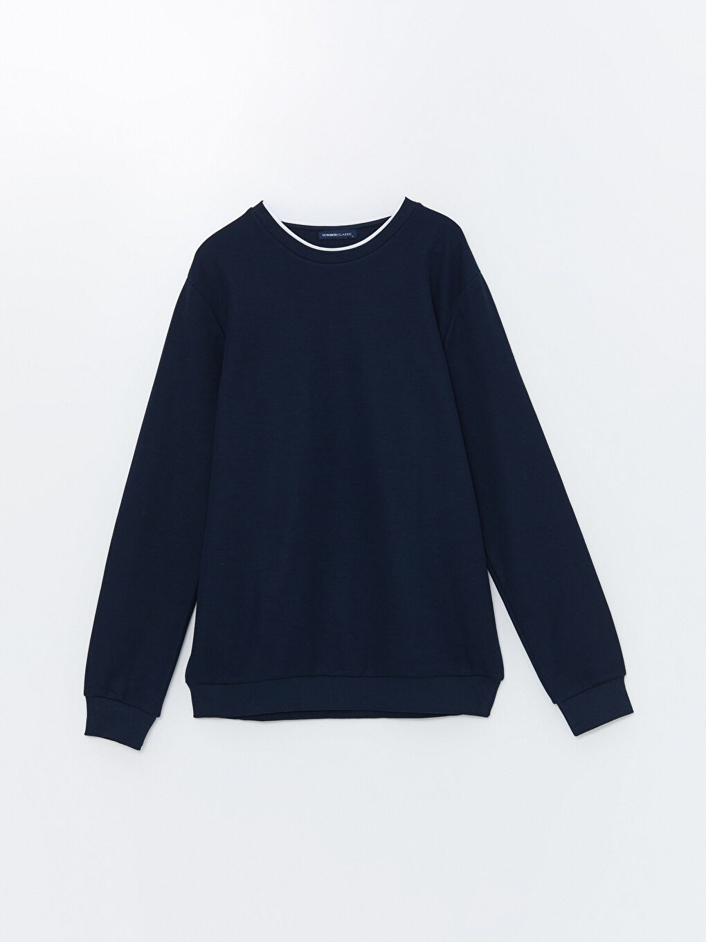 Sweat-shirt Oversize Col Rond Manches Courtes pour Hommes-4