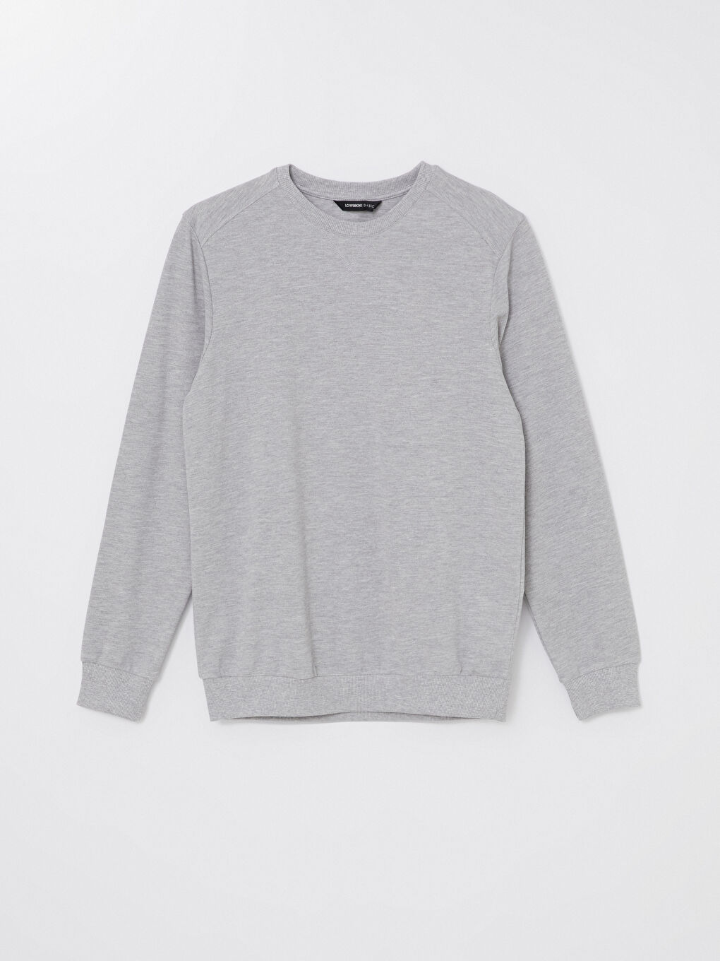 Crew Neck Long Sleeve Men's Sweatshirt-4