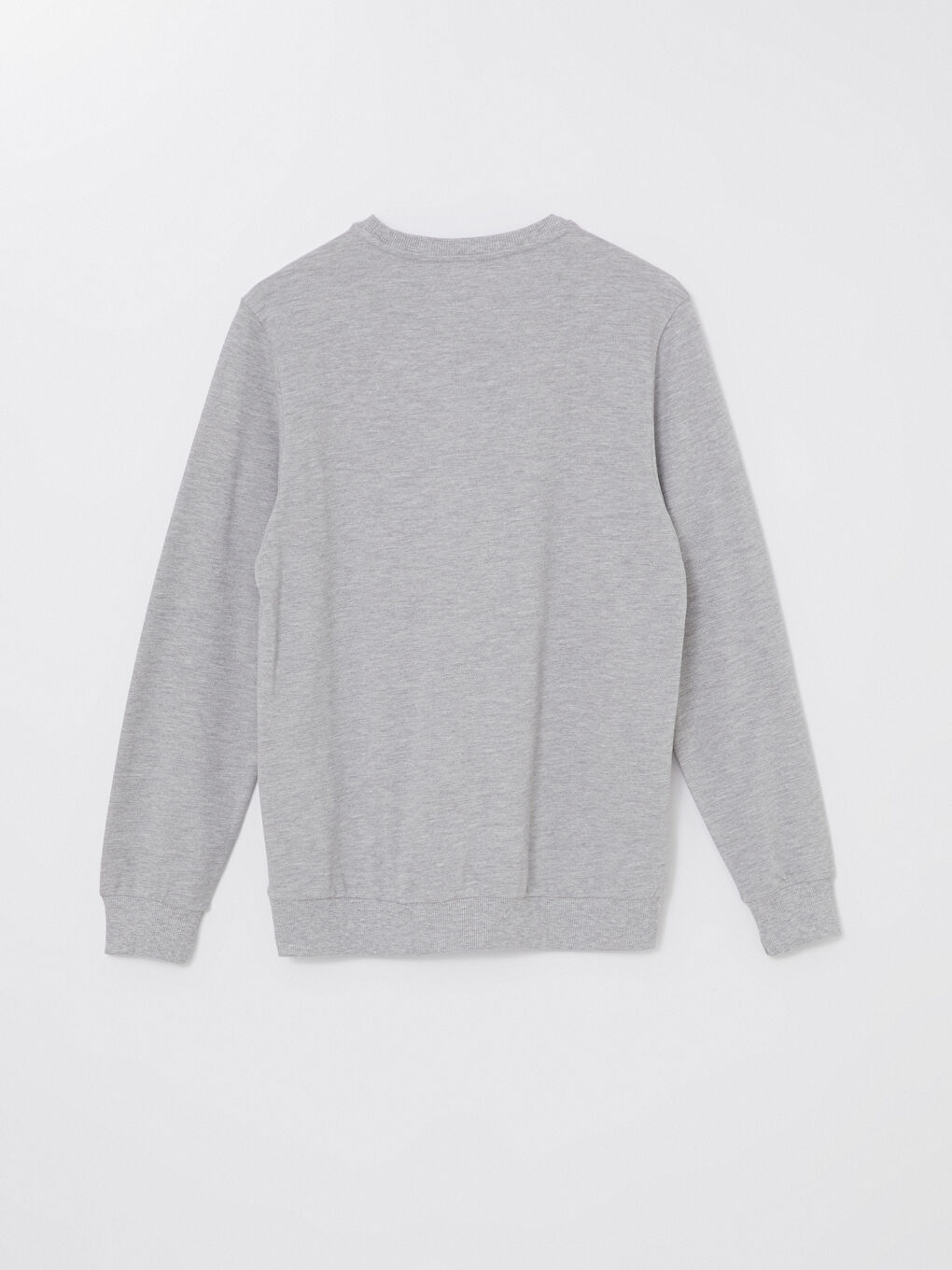 Crew Neck Long Sleeve Men's Sweatshirt-5