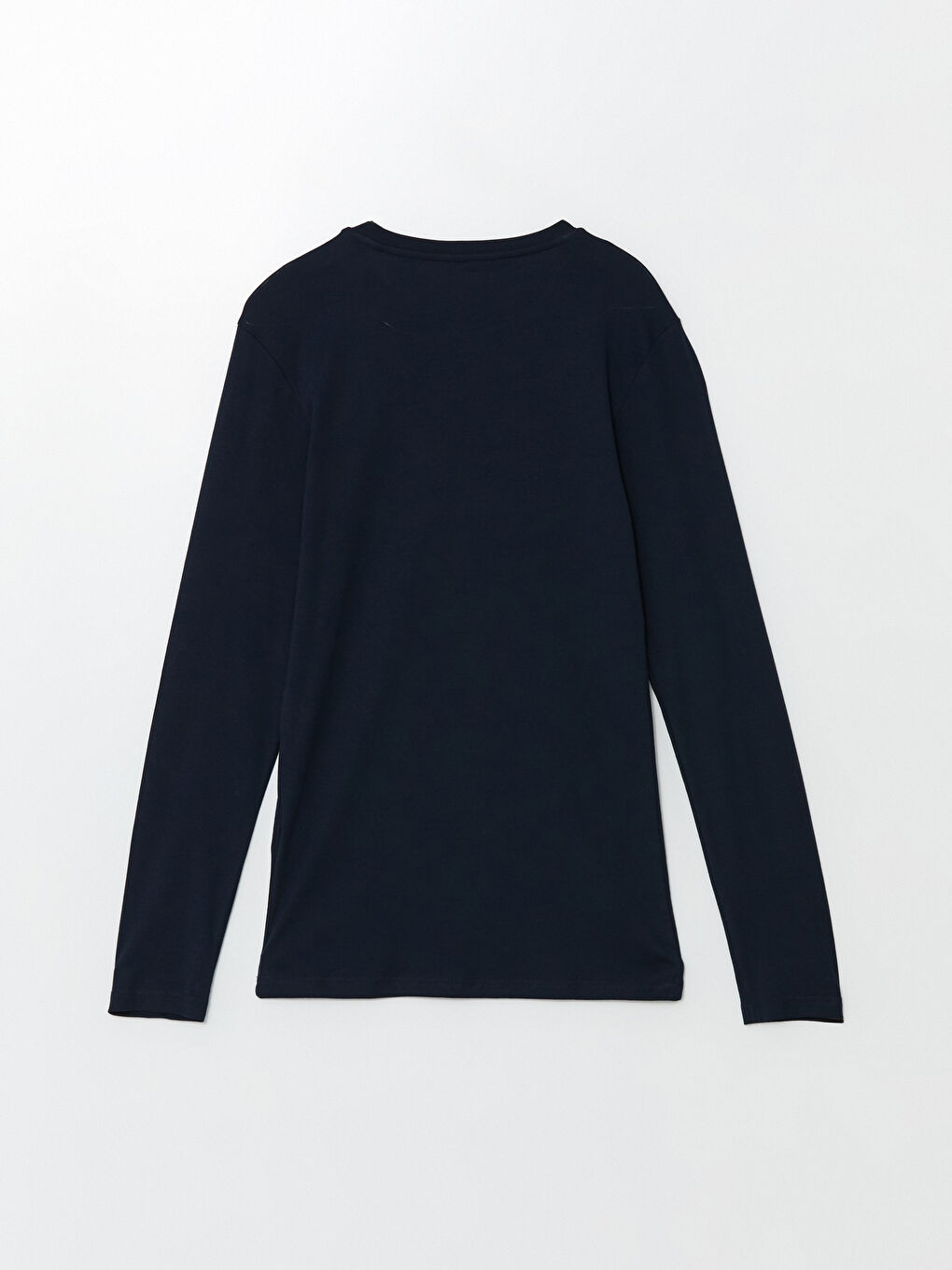 Crew Neck Long Sleeve Men's T-Shirt-5