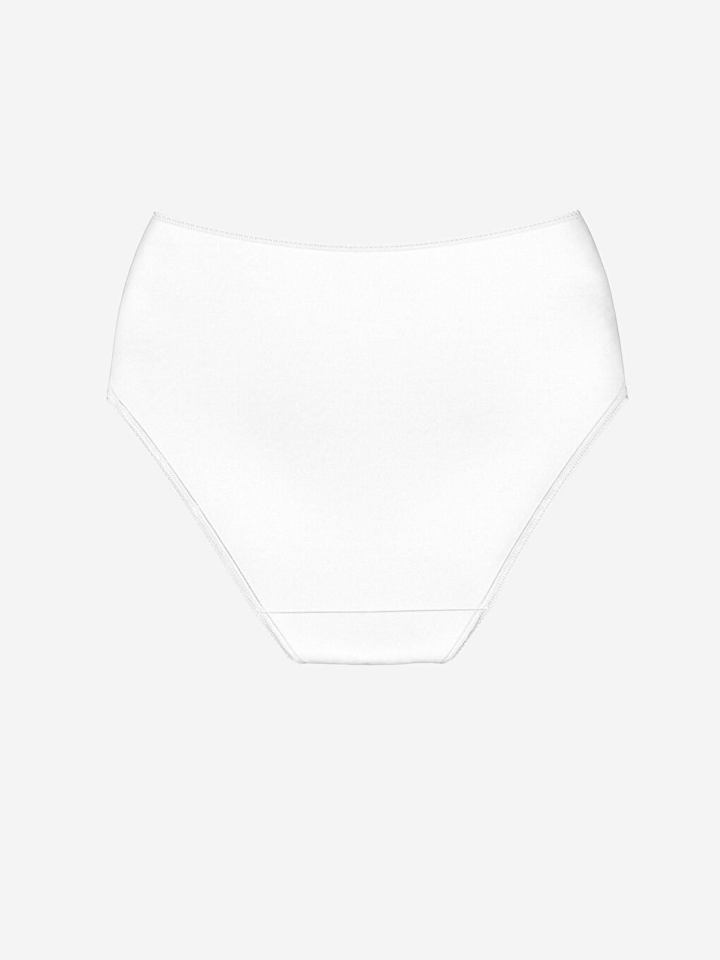 Beyaz Düz Klasik Külot-1