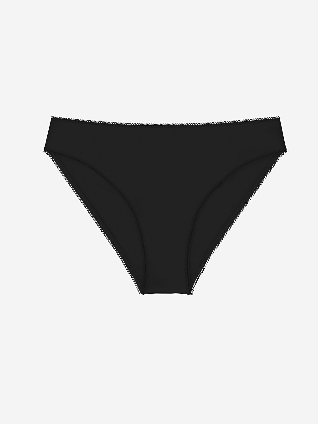 Siyah Düz Bikini Külot