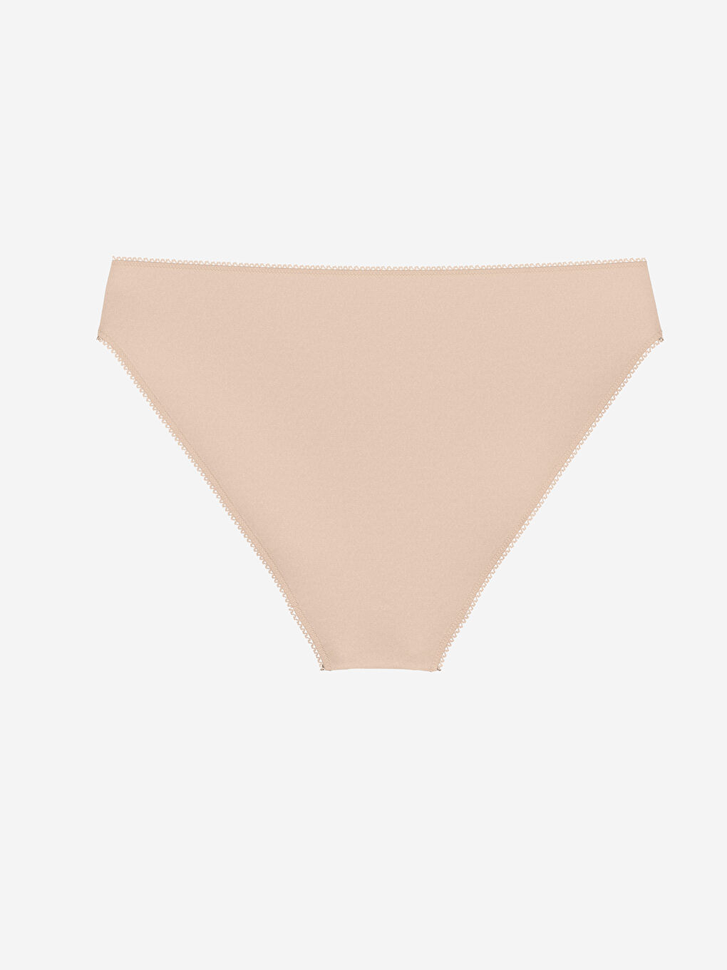 Pembe Düz Bikini Külot-1