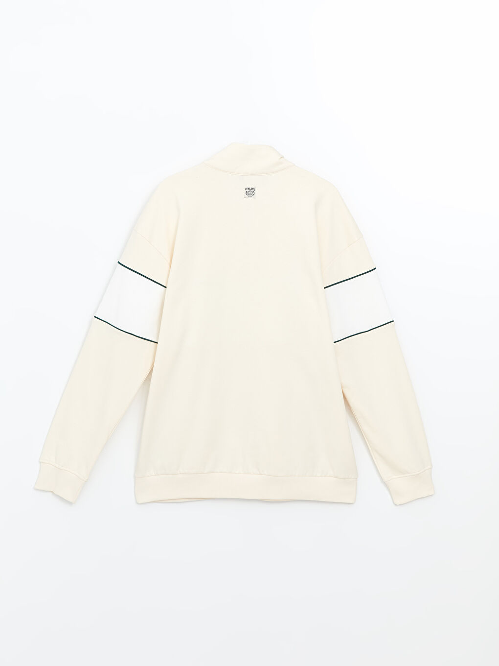 Funnel Neck Long Sleeve Printed Men's Sweatshirt-6