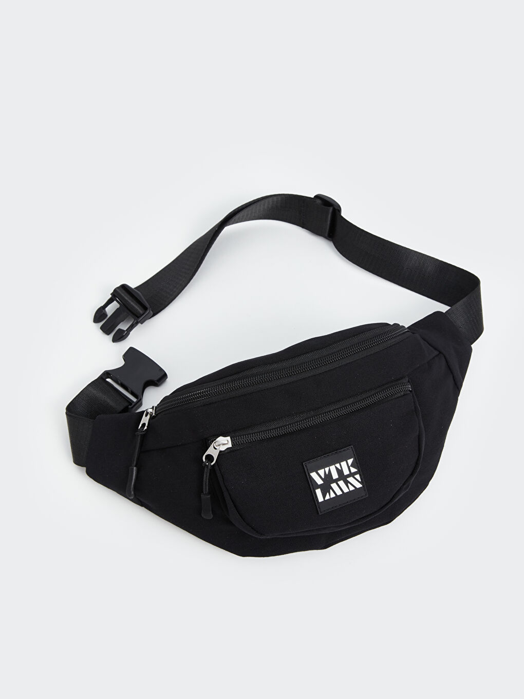 Text Printed Men's Sling Bag-2