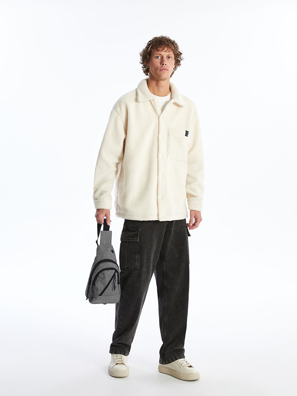 უბრალო მამაკაცებისთვის Sling ჩანთა-1