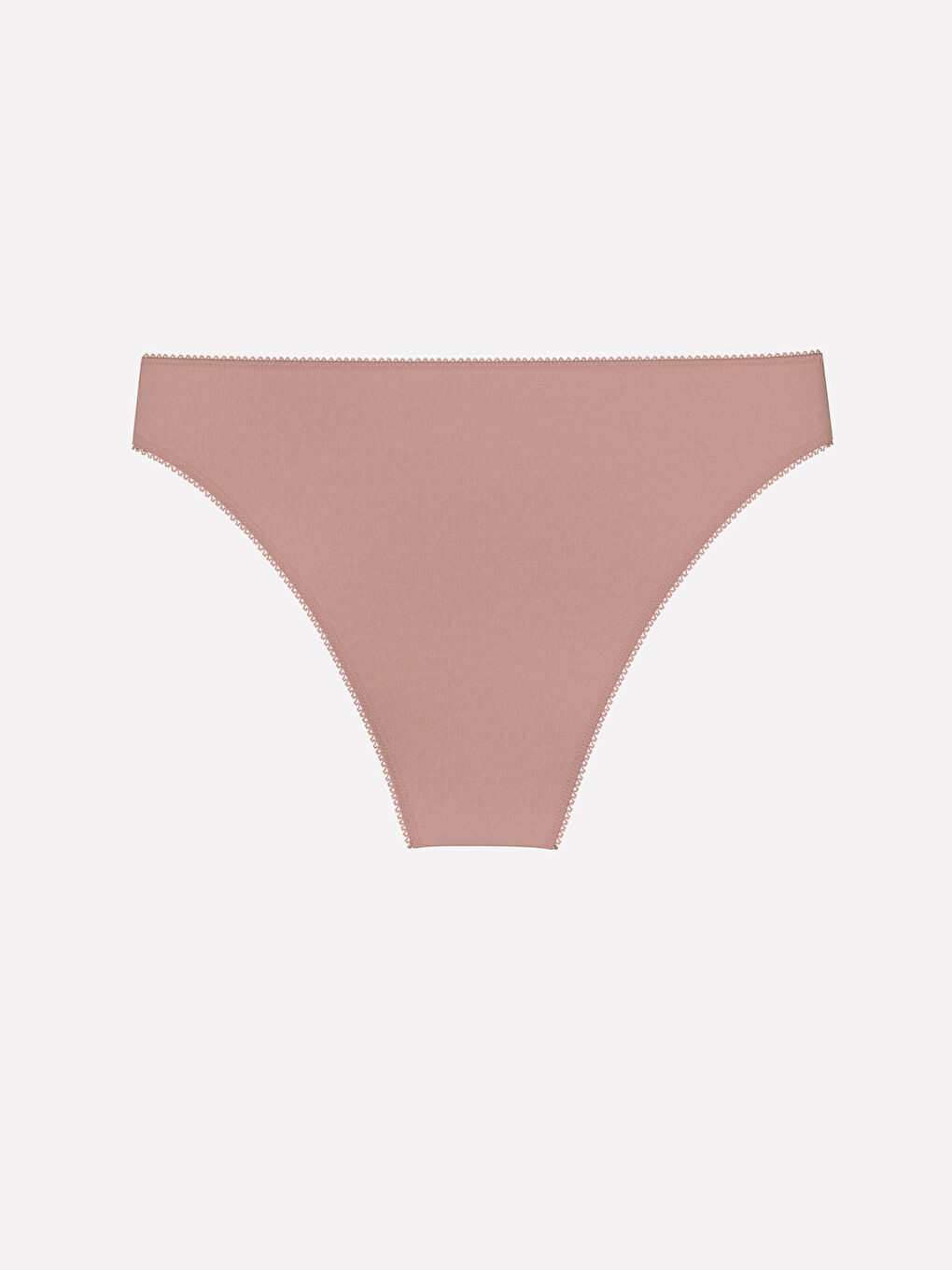 Pembe Düz Brazilian Külot-1