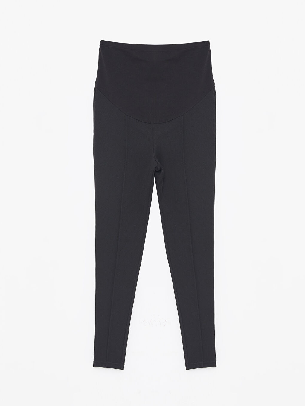 Elasticated Waist Over Bump Maternity Leggings-5