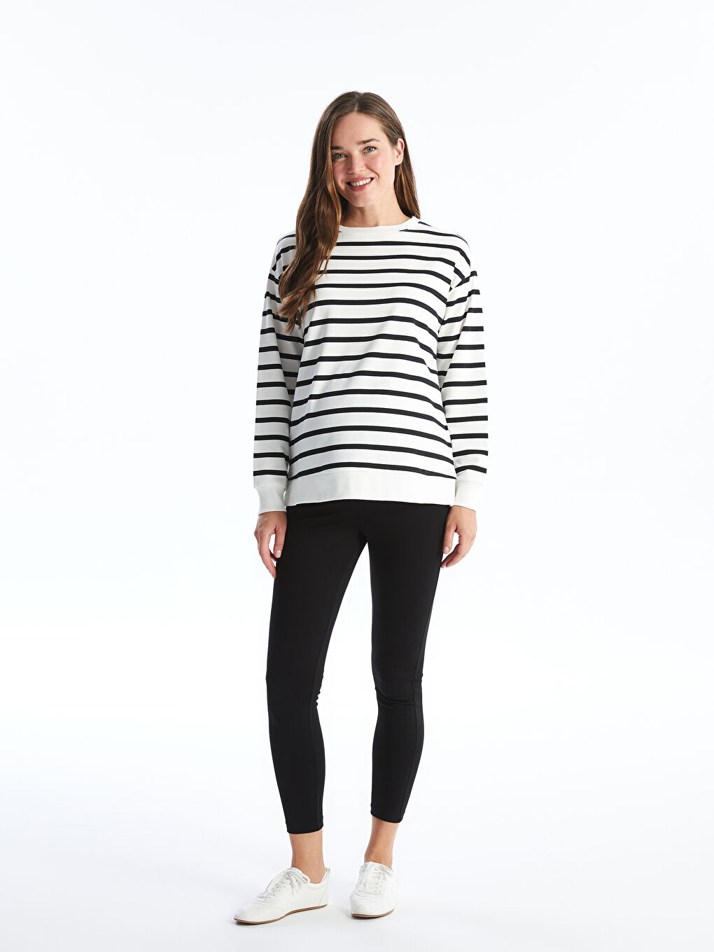 Elasticated Waist Over Bump Maternity Leggings