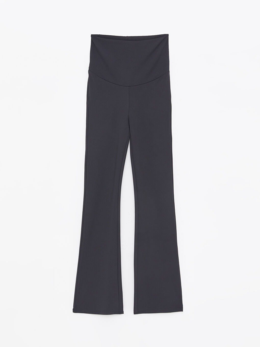 Belly Panel Plain Maternity Leggings-5