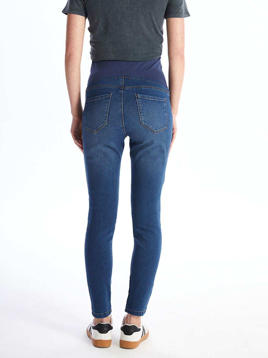 LCW Belly Panel Straight Fit Maternity Jeans -W46015Z8-507