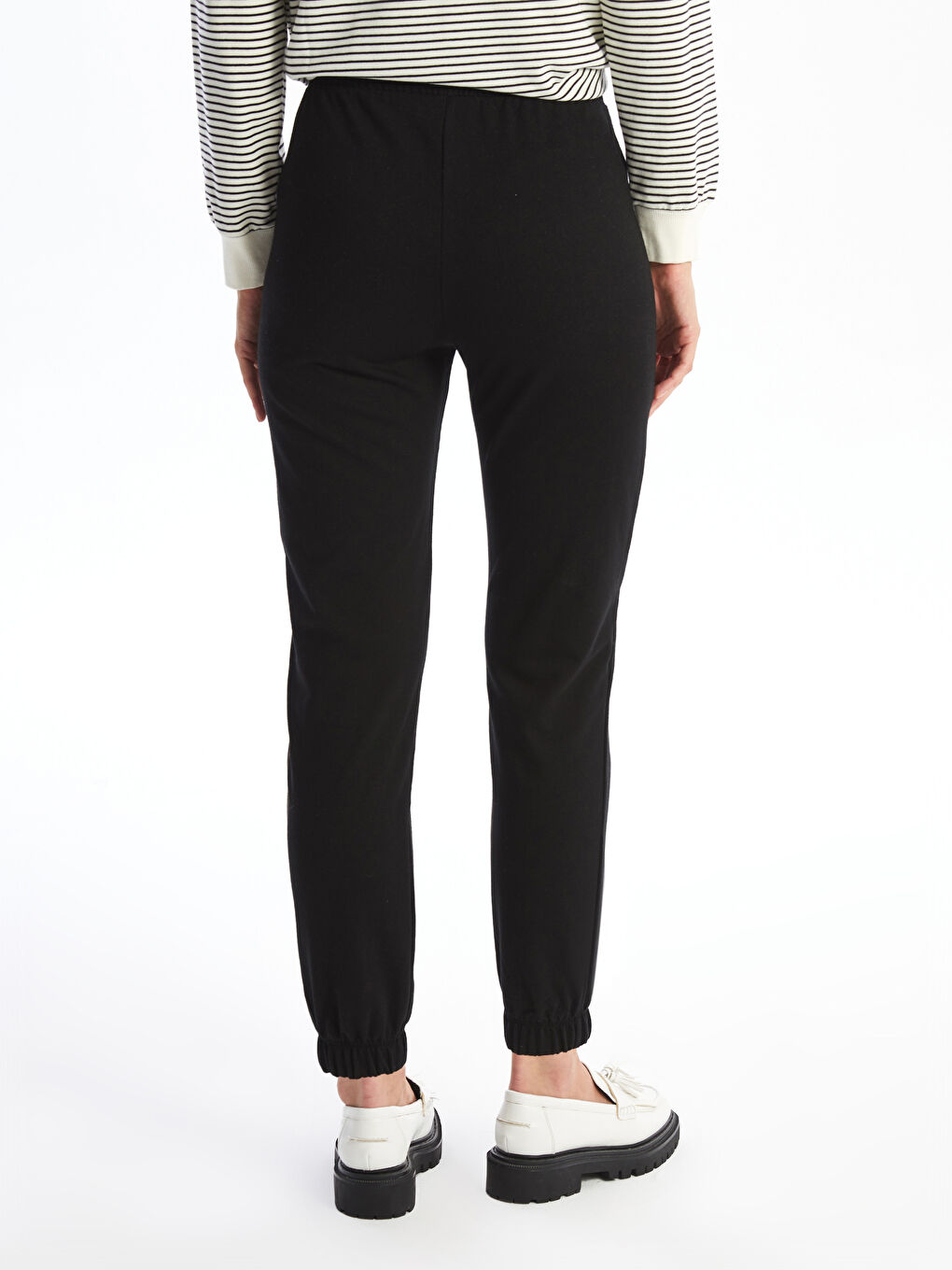 LCW Modest Elasticated Waist Women's Jogger Sweatpants -W46018Z8-CVL