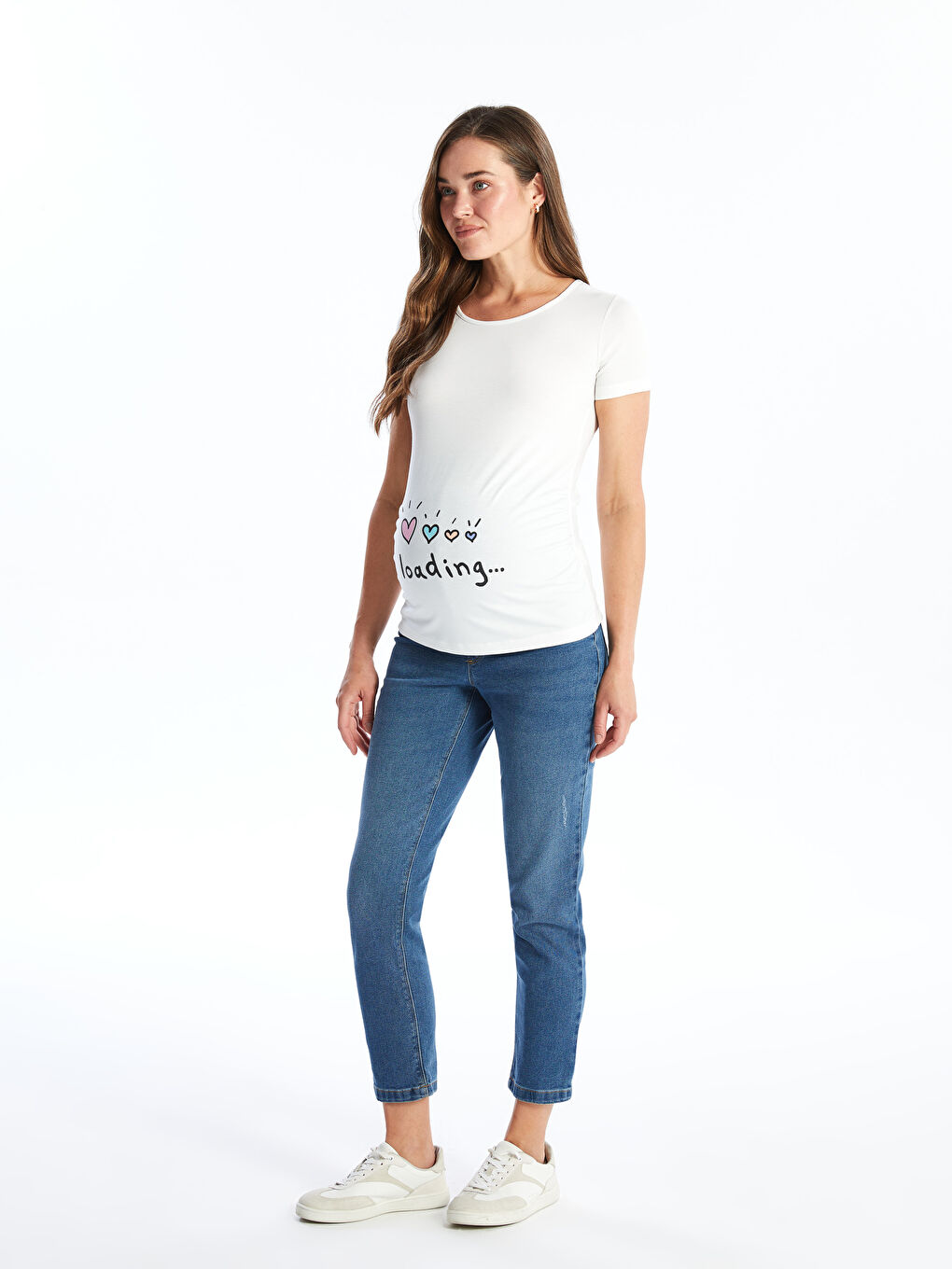 LCW Boyfriend Fit Maternity Jeans -W46021Z8-507