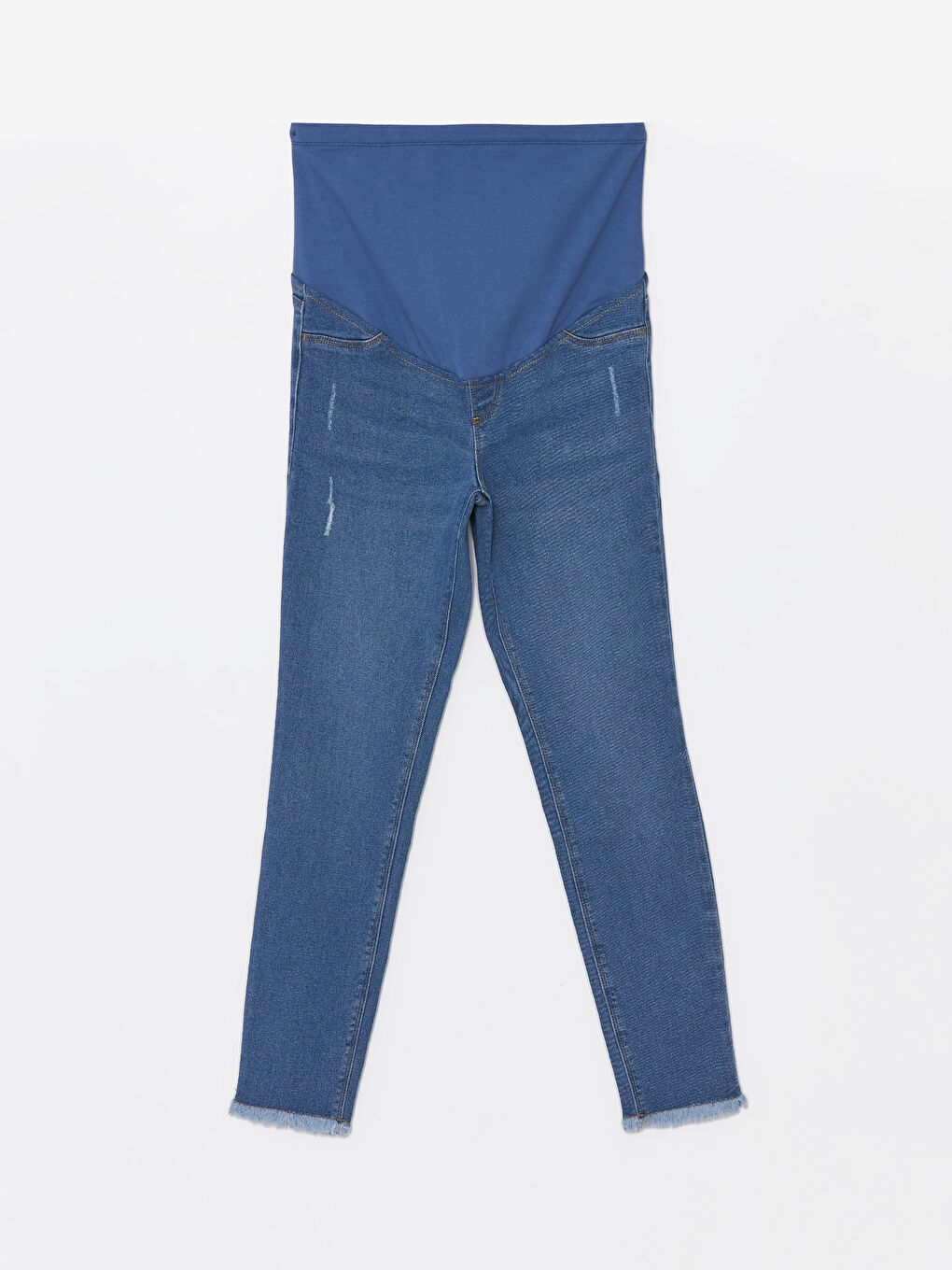 LCWAIKIKI Maternity Τζιν Εγκυμοσύνης Mom Fit με Ελαστικό Πάνελ για την Κοιλιά -W46022Z8-507