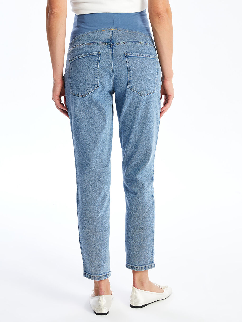 LCWAIKIKI Maternity Tummy Panel Slim Mom Maternity Jeans -W46023Z8-507