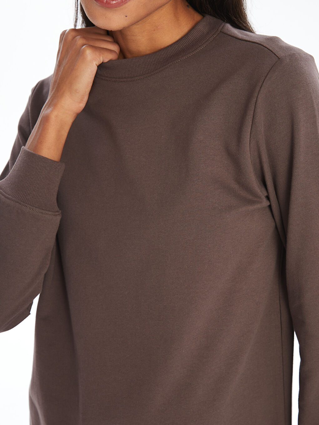 تونيك سترة نسائية بكول مدور-2