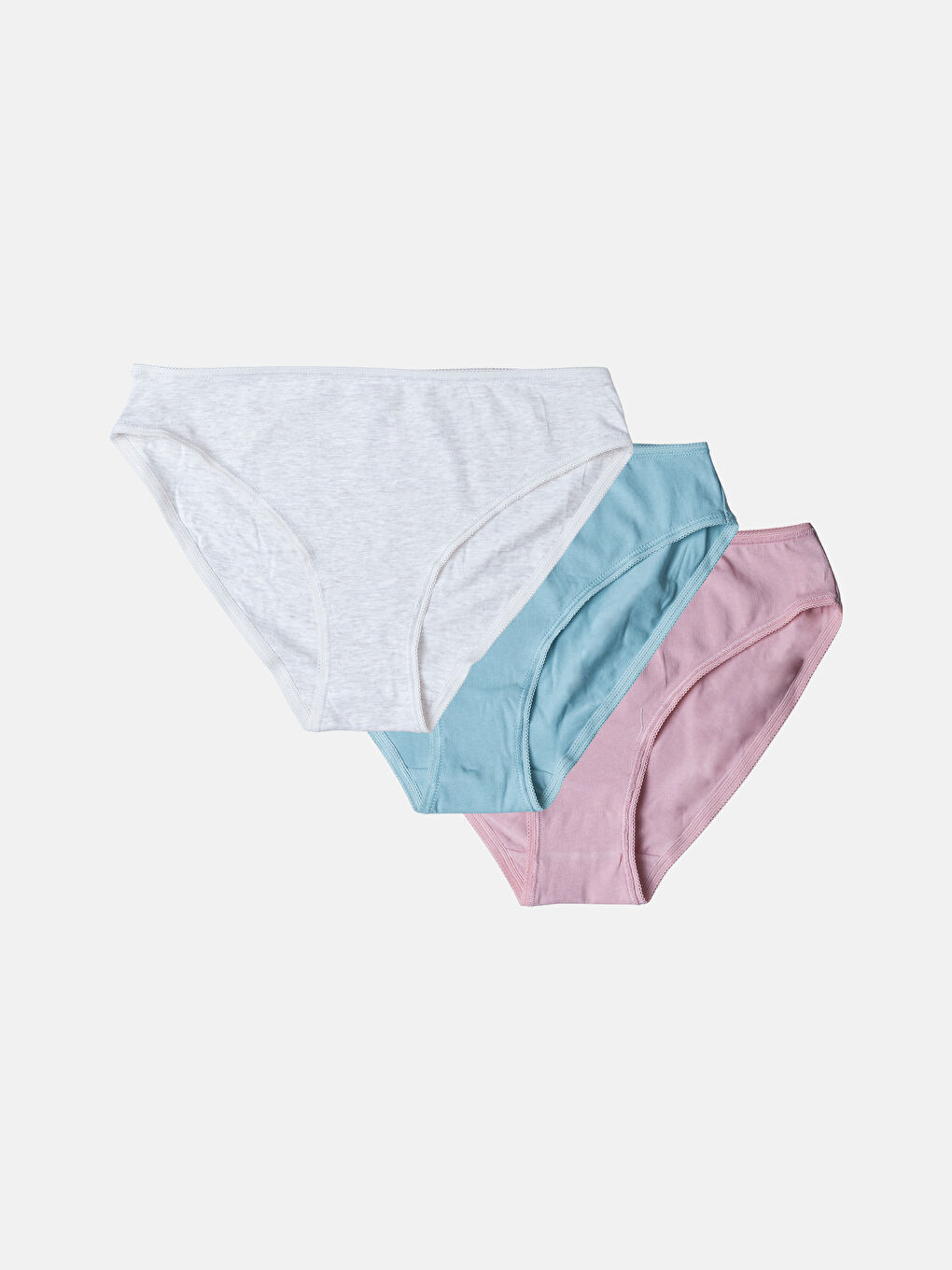 LCW DREAM Jednostavne bikini gaćice - pakovanje od 3 komada -W46048Z8-FGV