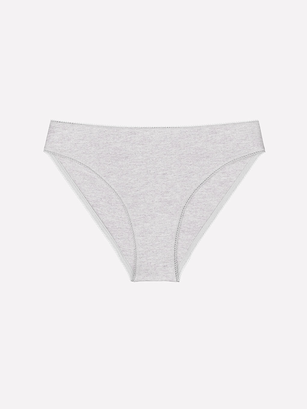 Bej Düz Bikini Külot