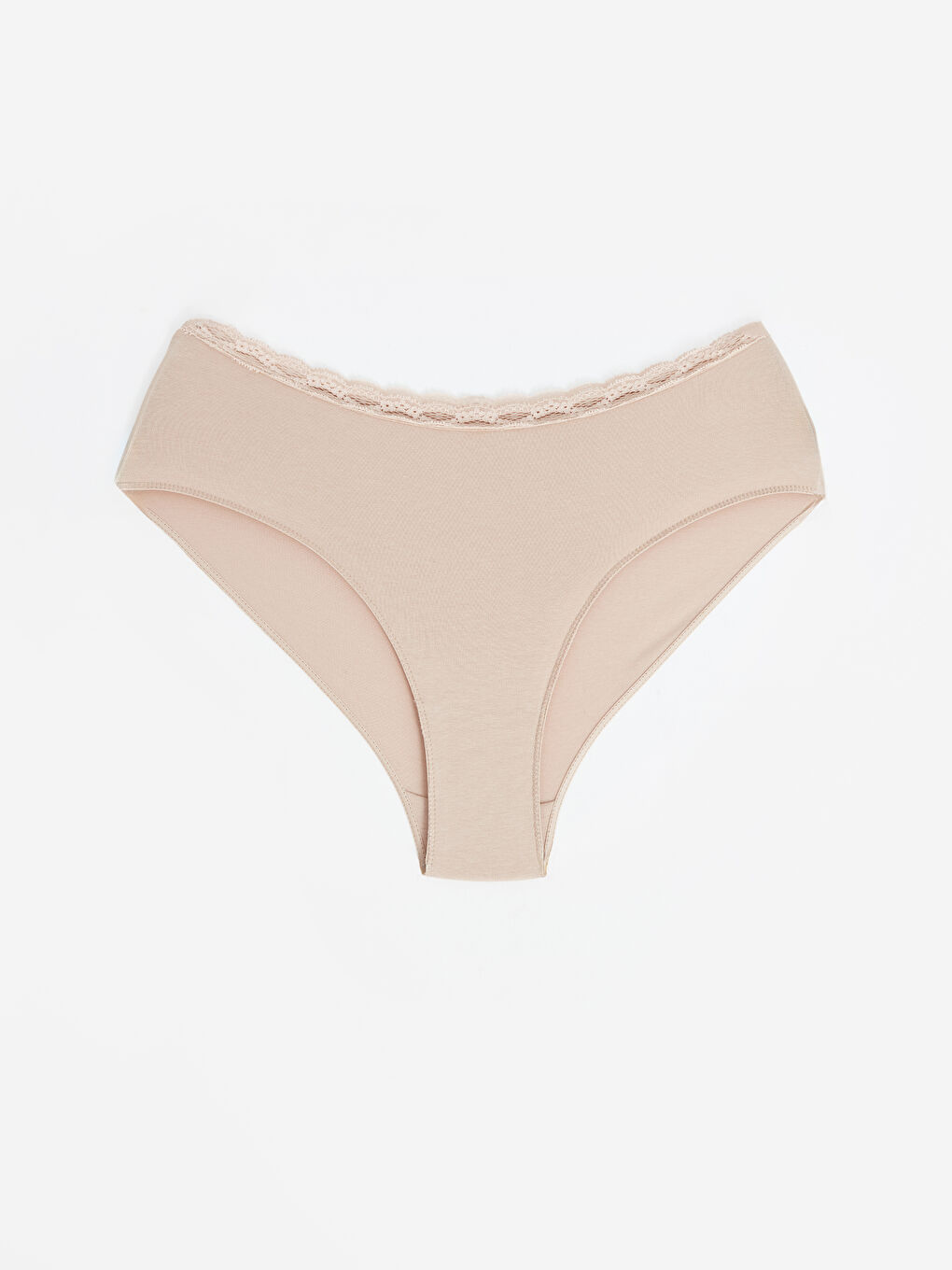 Pembe Dantel Detaylı Hipster Külot