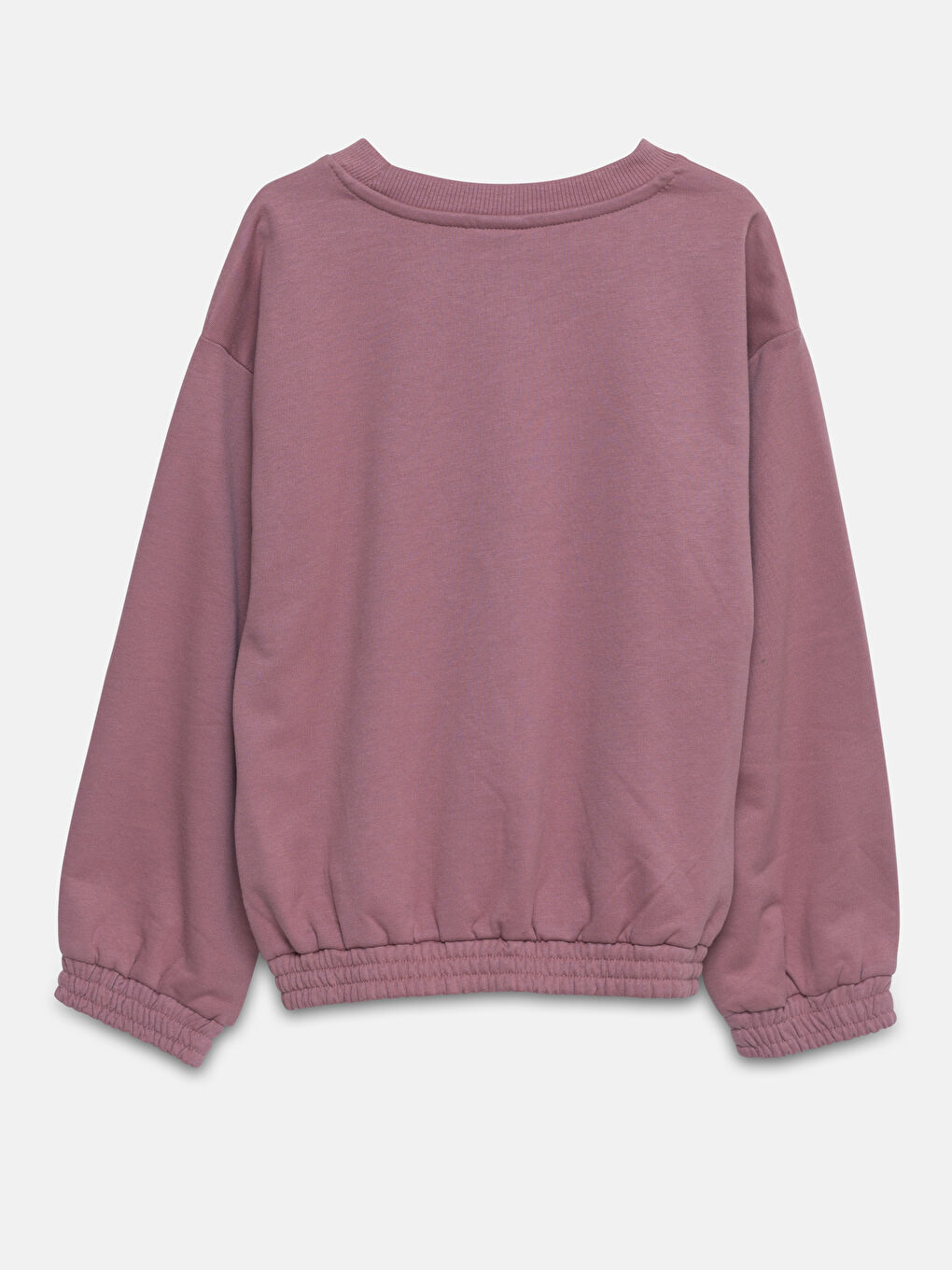 LCW Kids Crew Neck Girl's Thick Sweatshirt -W46064Z4-H2H