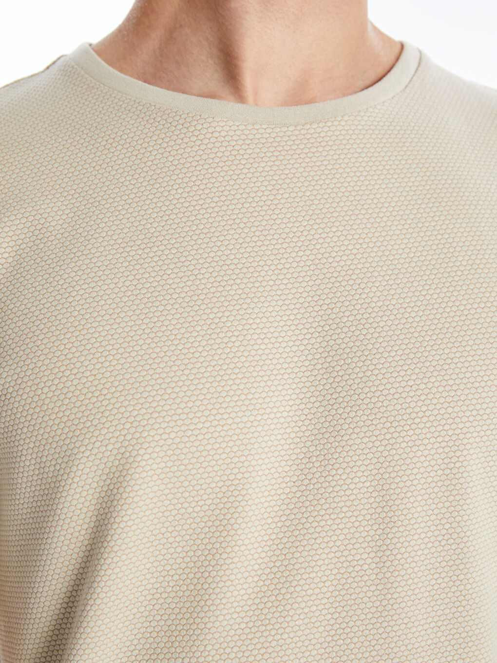 Crew Neck Jersey Men's T-Shirt-3