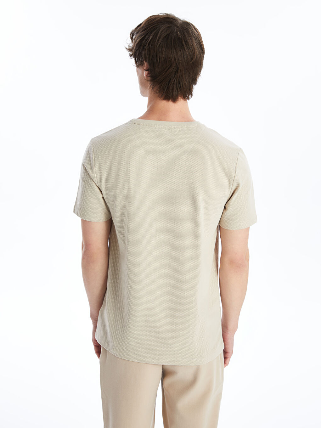 Crew Neck Jersey Men's T-Shirt-4