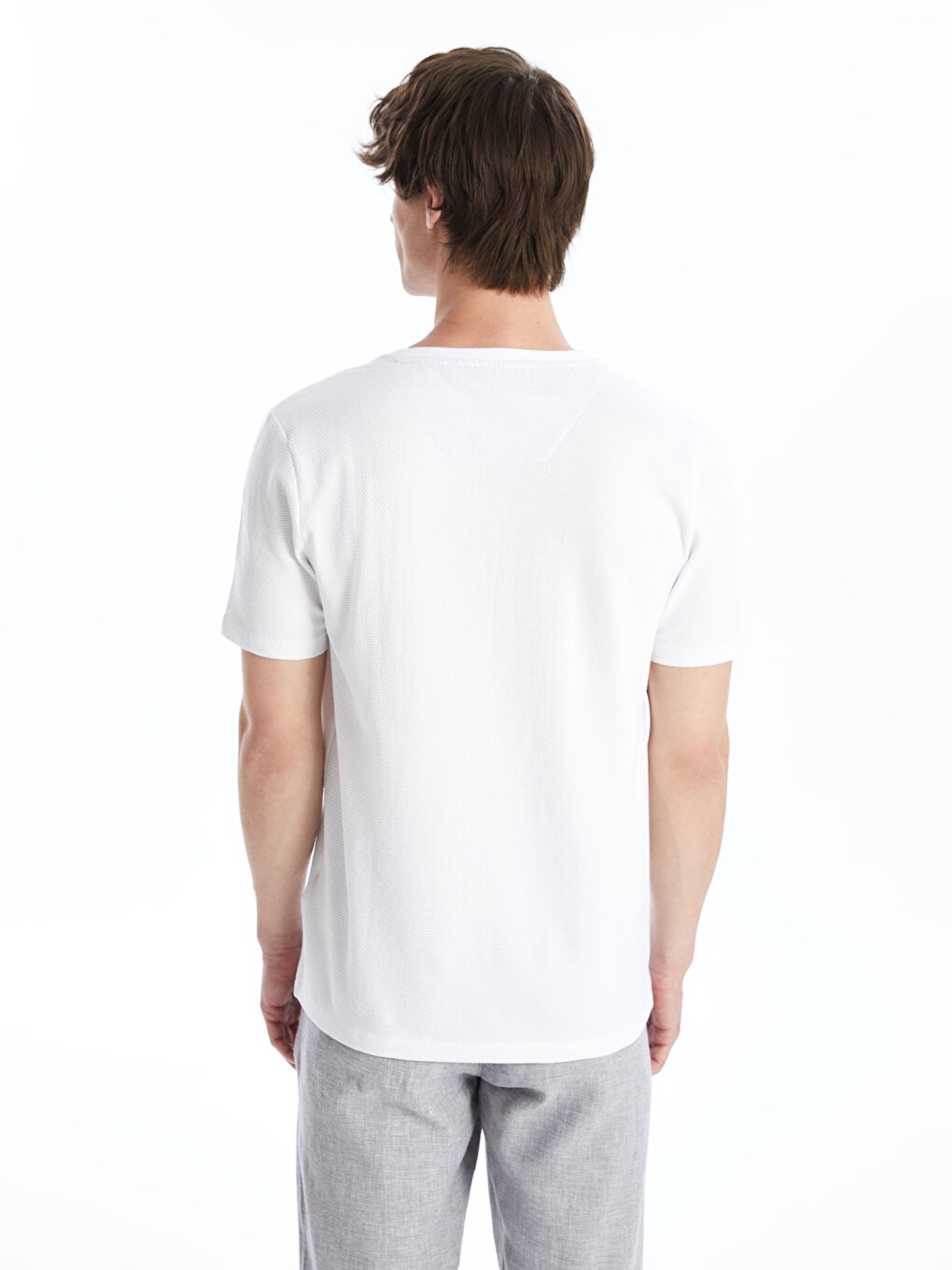 LCW Vision Crew Neck Jersey Men's T-Shirt -W46066Z8-Q6K