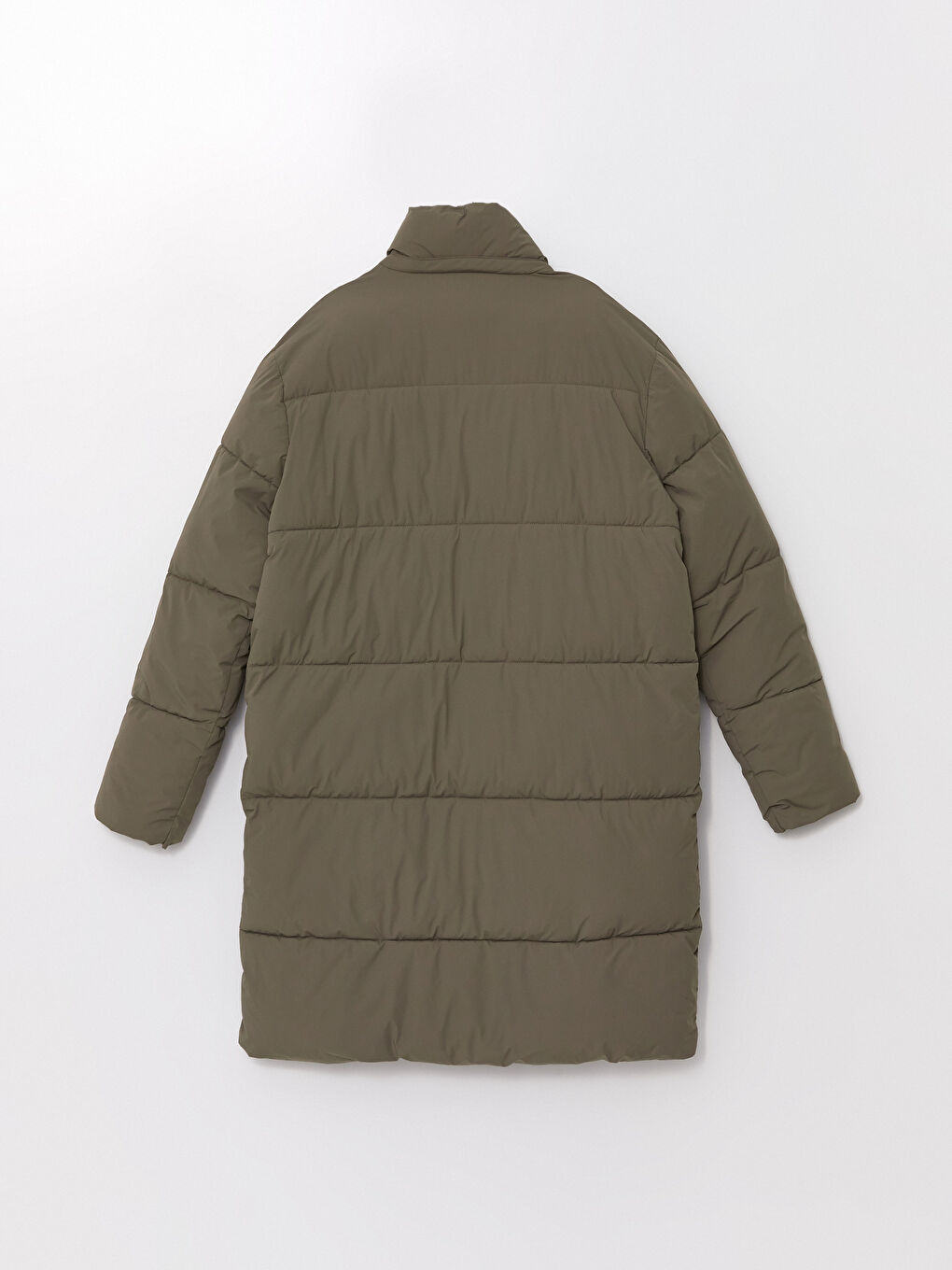 Пуховик стандартного кроя с капюшоном для мужчин-9