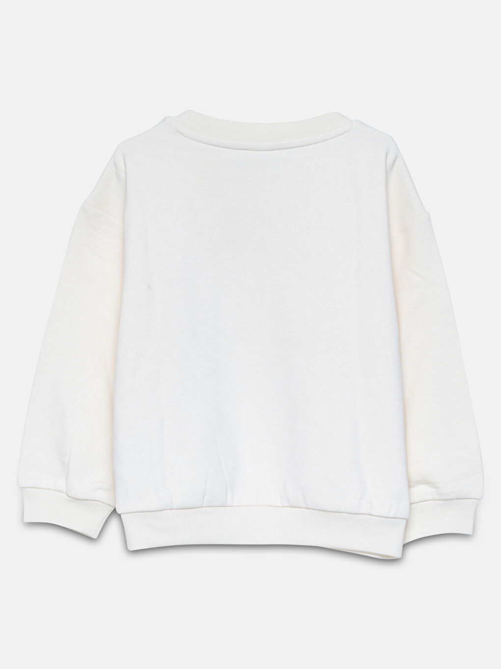 Crew Neck Girl's Thick Sweatshirt-1
