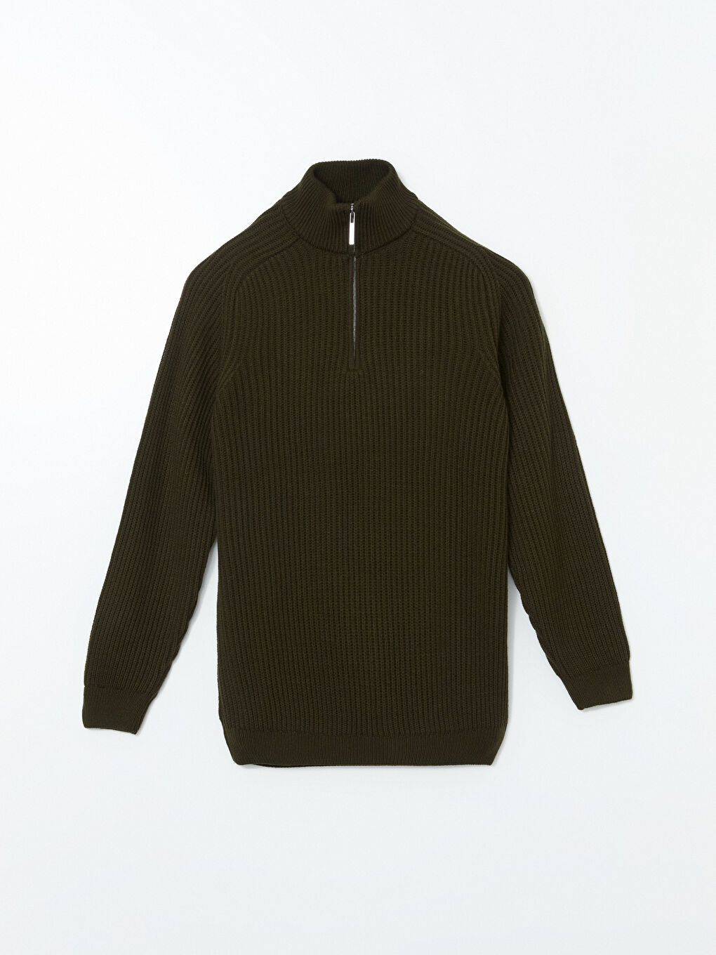 Turtle Neck Long Sleeve Men's Tricot Sweater -W46088Z8-F7Z