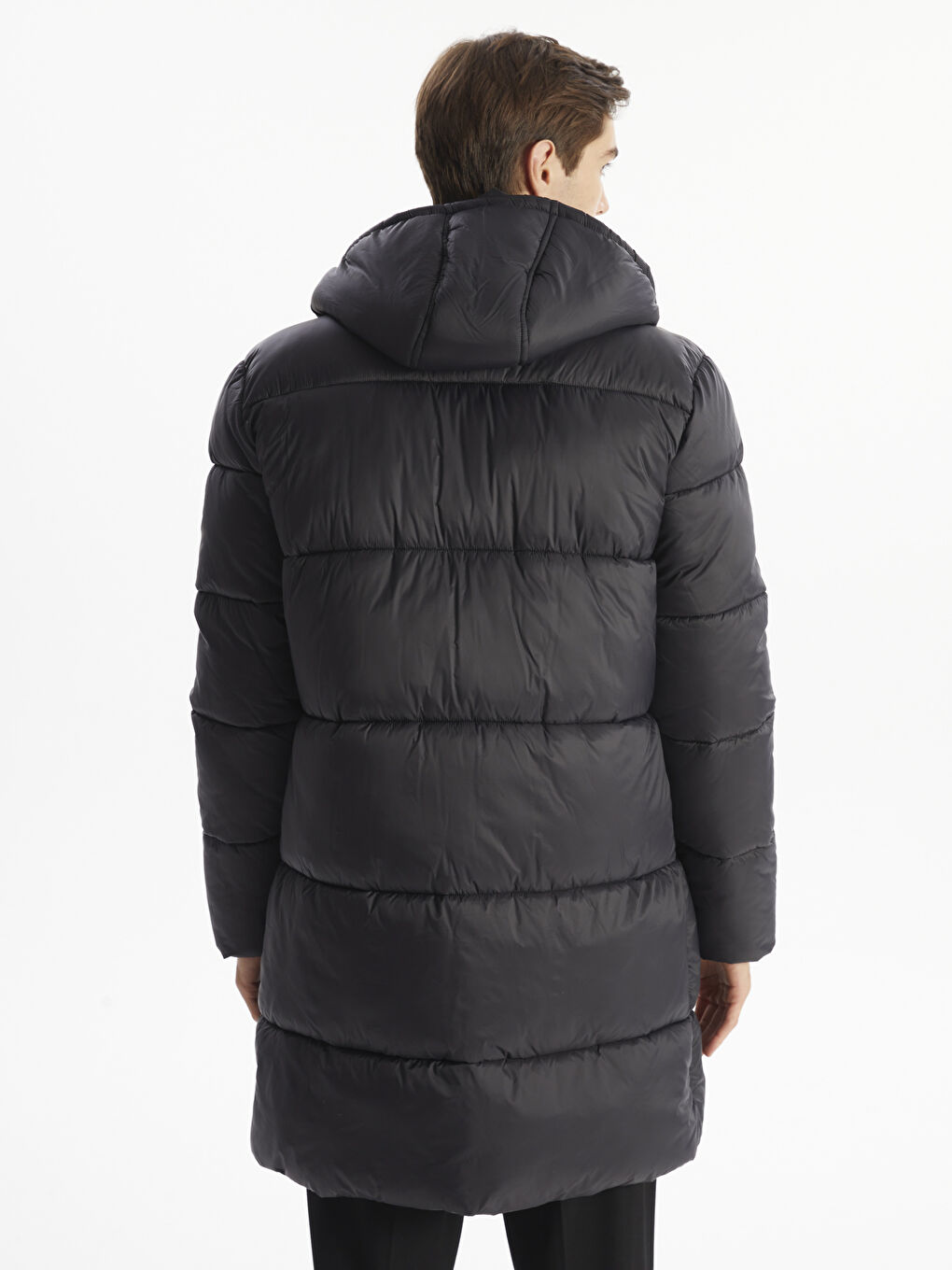 LCW Vision Regular Fit Steppmantel für Herren mit Kapuze -W46090Z8-CVL