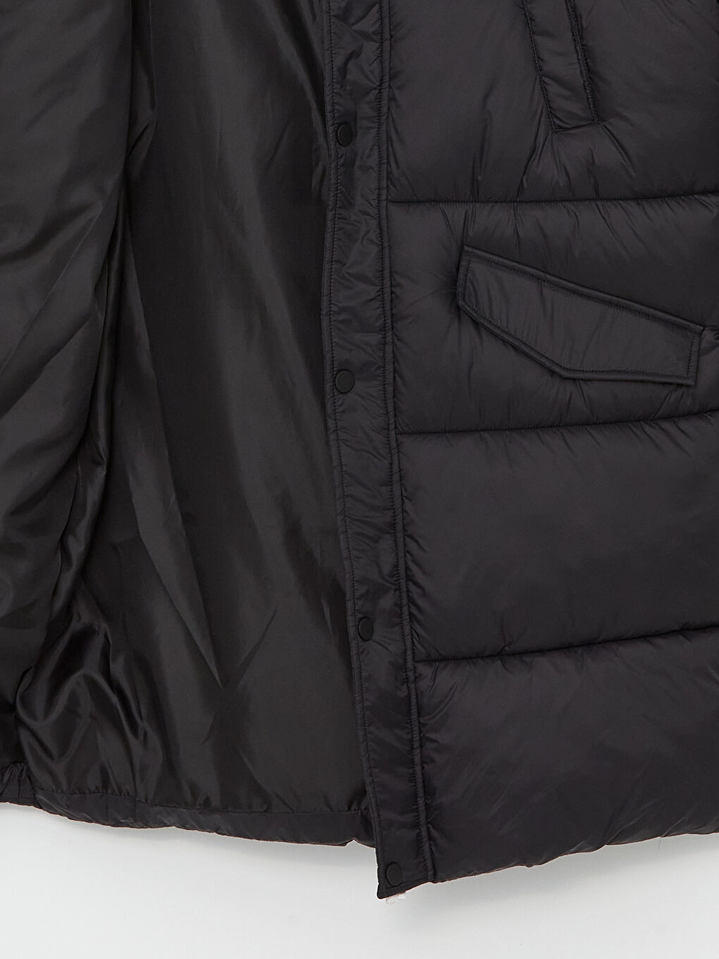 LCW Vision Regular Fit Steppmantel für Herren mit Kapuze -W46090Z8-CVL