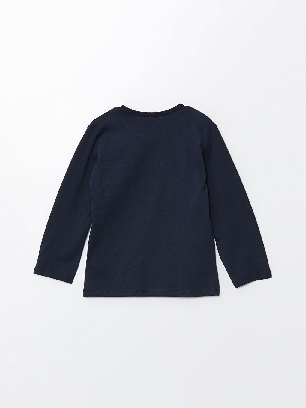 LCW Kids Rundhalsausschnitt Langarm Schlichtes T-Shirt für Jungen -W46101Z1-HNG