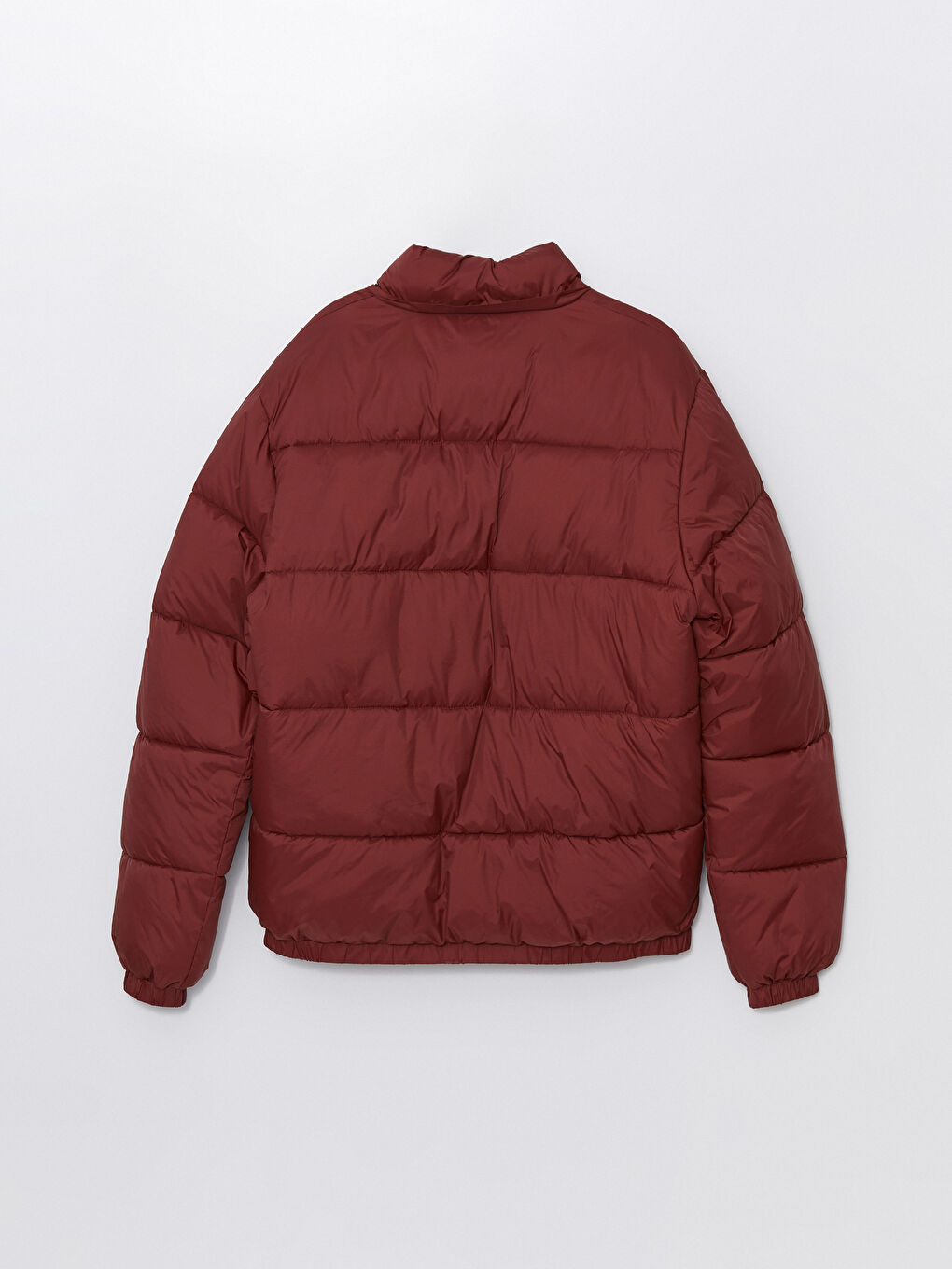 Standart Kalıp Kapüşonlu Erkek Şişme Mont-8