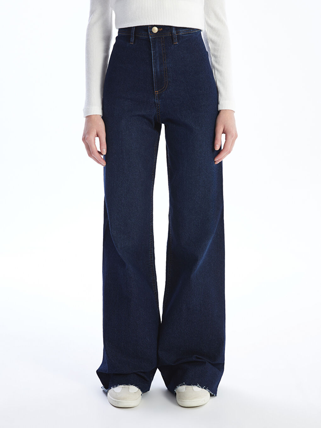 LCW Jeans Jeans für Damen mit weitem Bein -W46112Z8-309