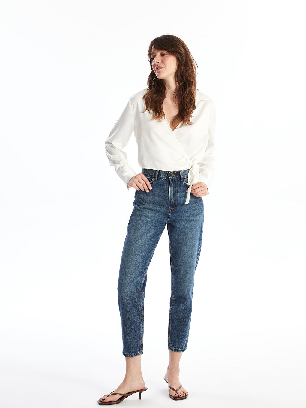 LCW Jeans Mom Fit Women's Jeans -W46143Z8-309