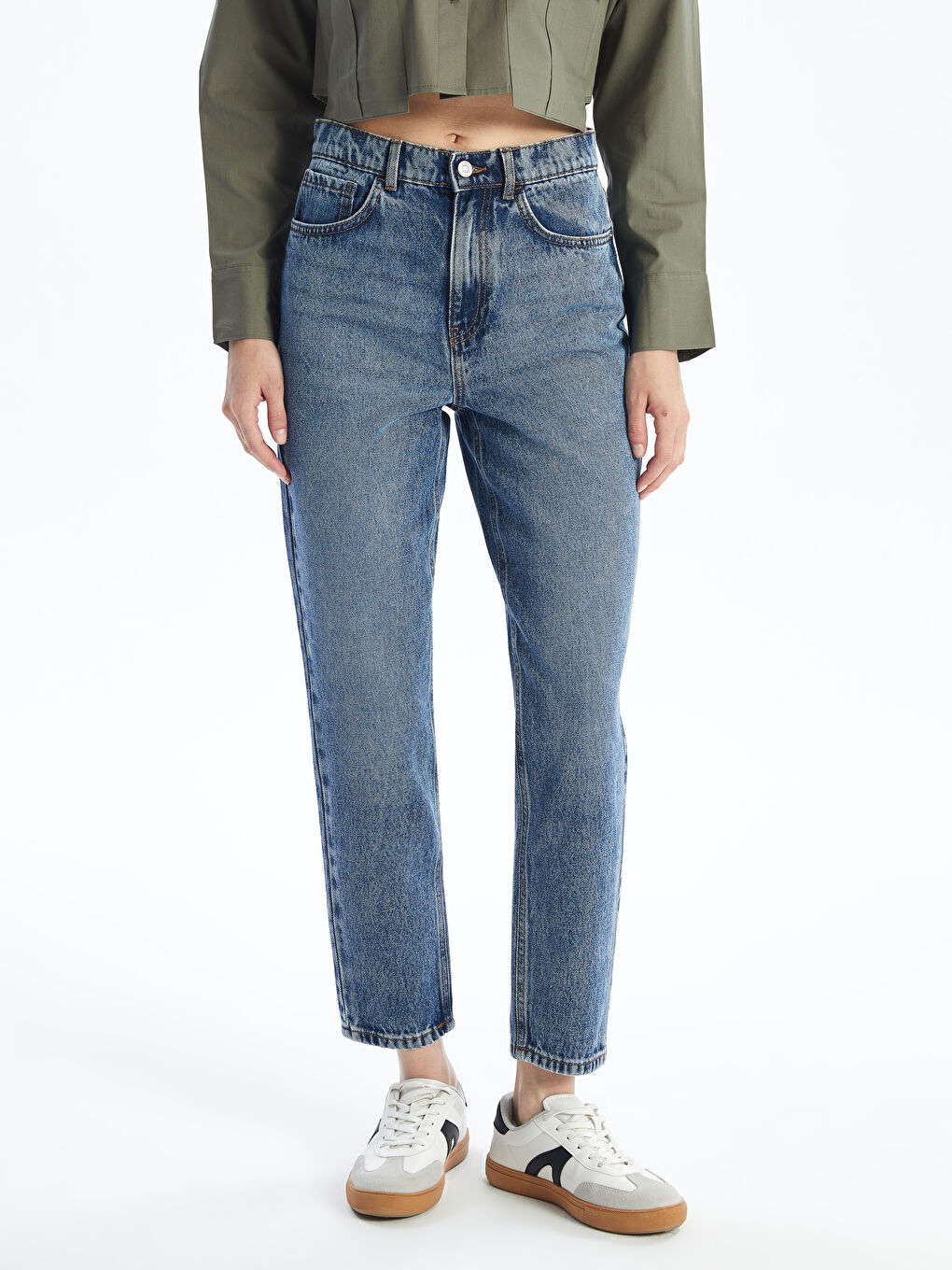 LCW Jeans Дънки Mom Fit за жени -W46143Z8-507
