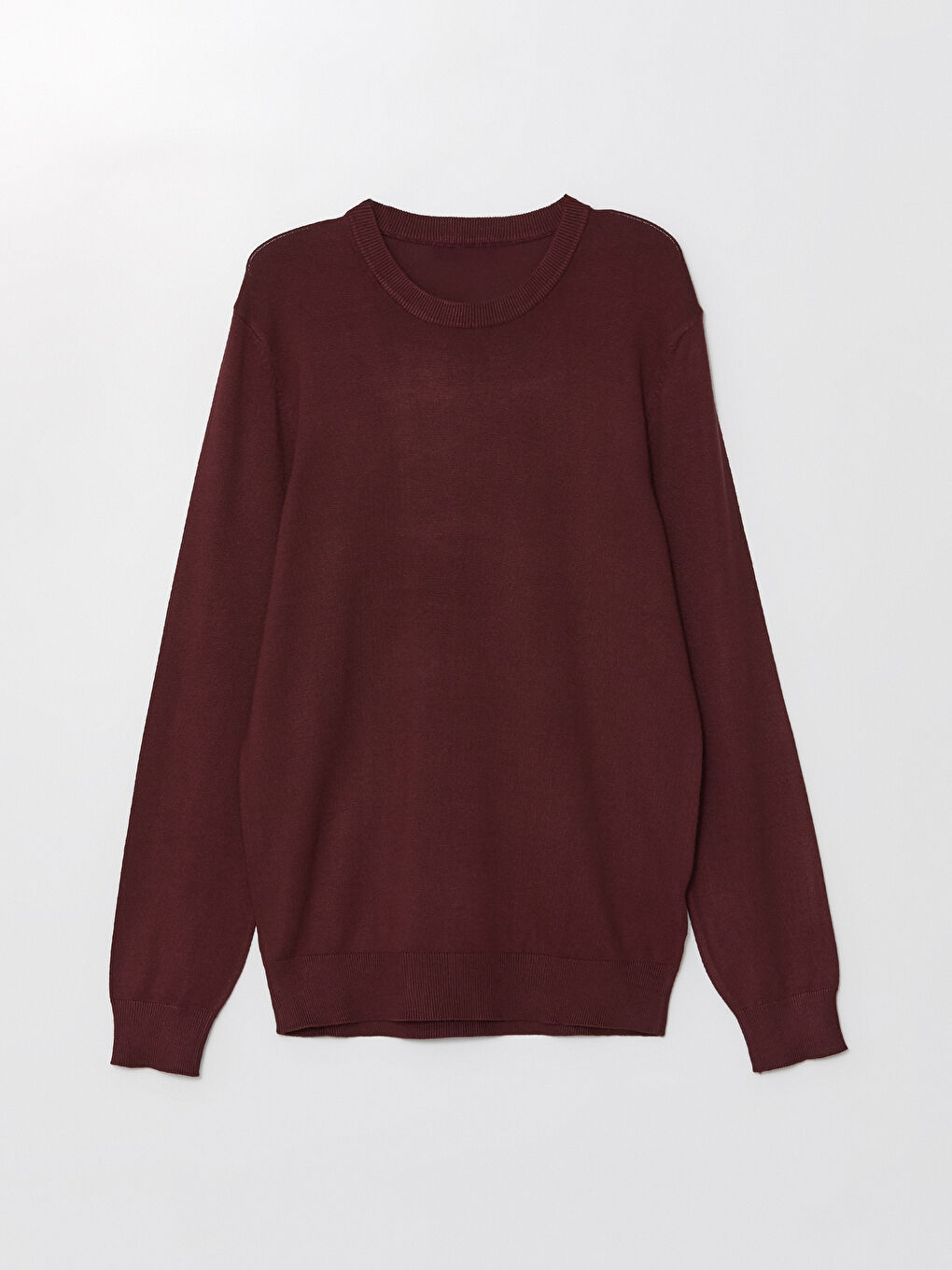 Muški trikotažni džemper okruglog izreza dugih rukava-4