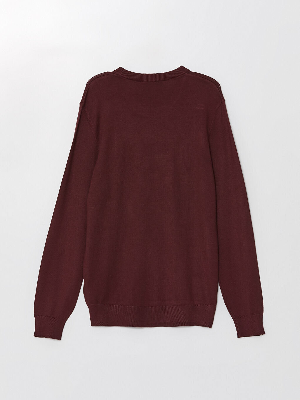 Muški trikotažni džemper okruglog izreza dugih rukava-5