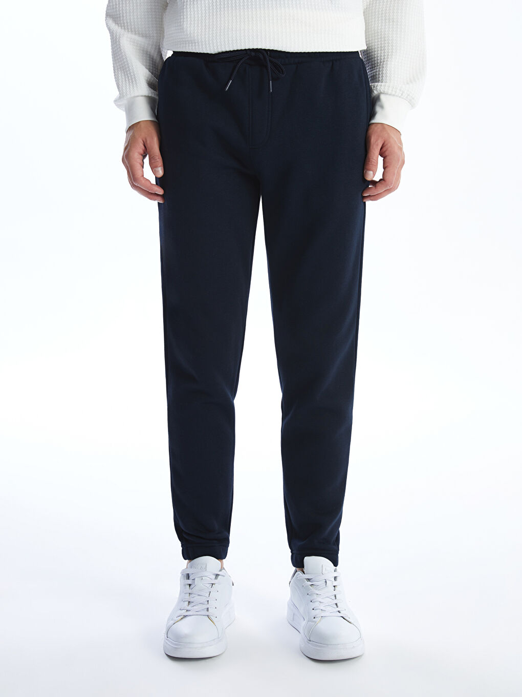 Pantaloni de trening groși cu croială standard pentru bărbați-1