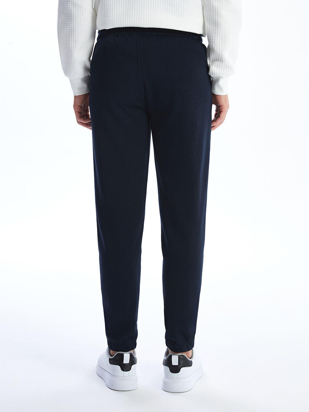 Pantaloni de trening groși cu croială standard pentru bărbați-3