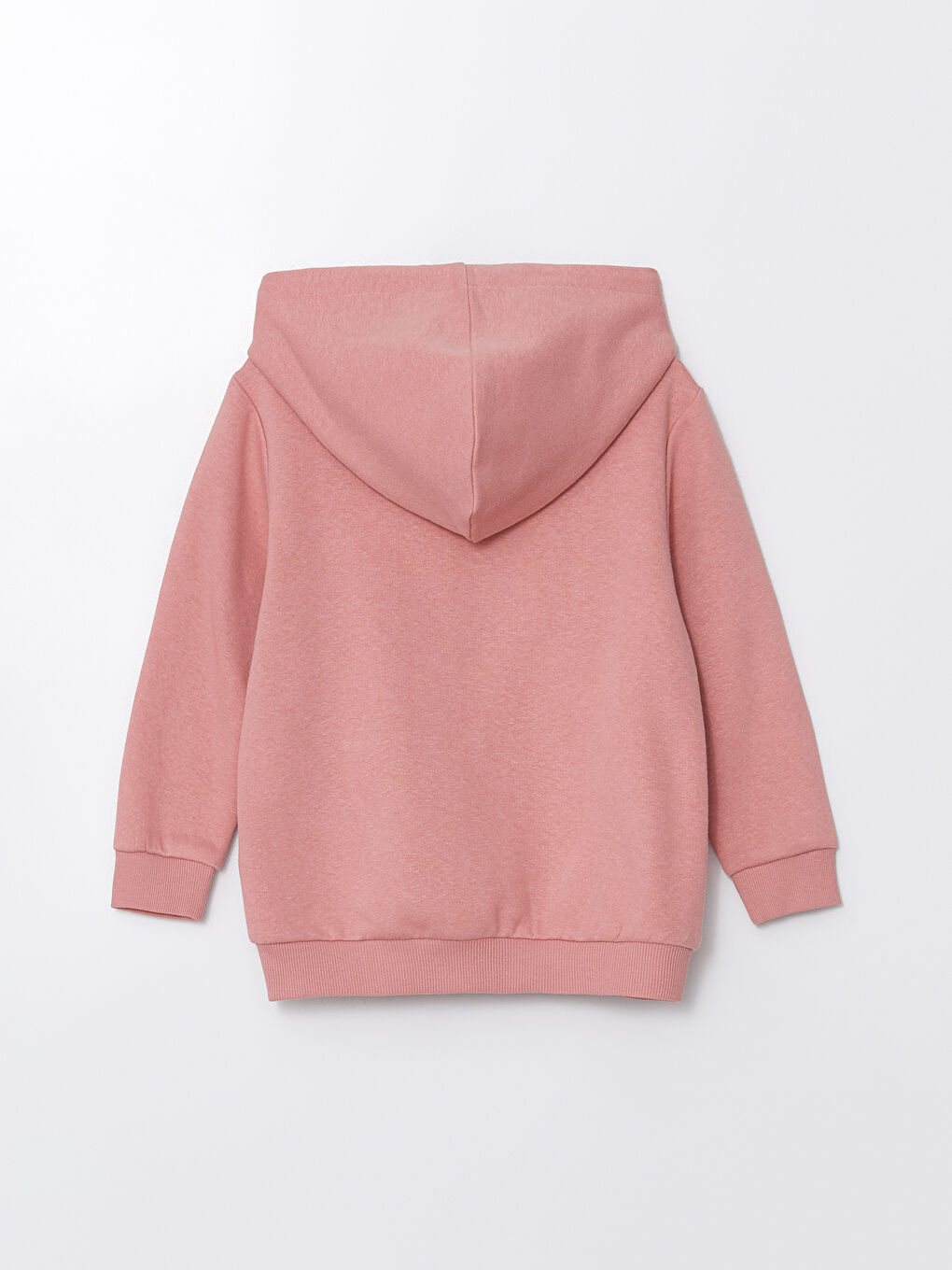 Hanorac cu glugă și mânecă lungă pentru Bebeluși Fete, cu fermoar-1