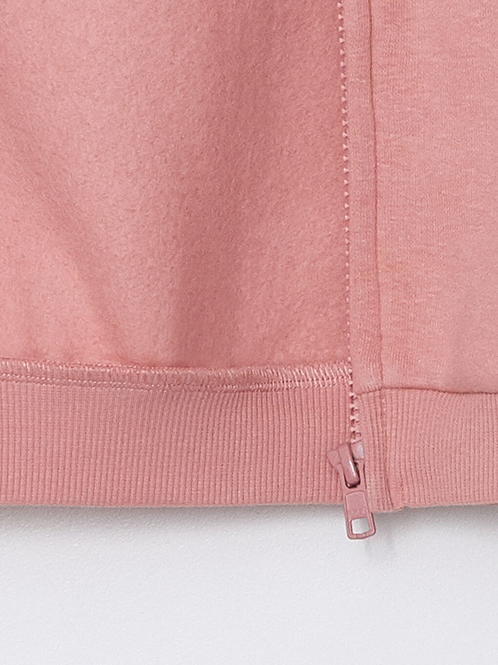 Hanorac cu glugă și mânecă lungă pentru Bebeluși Fete, cu fermoar-2