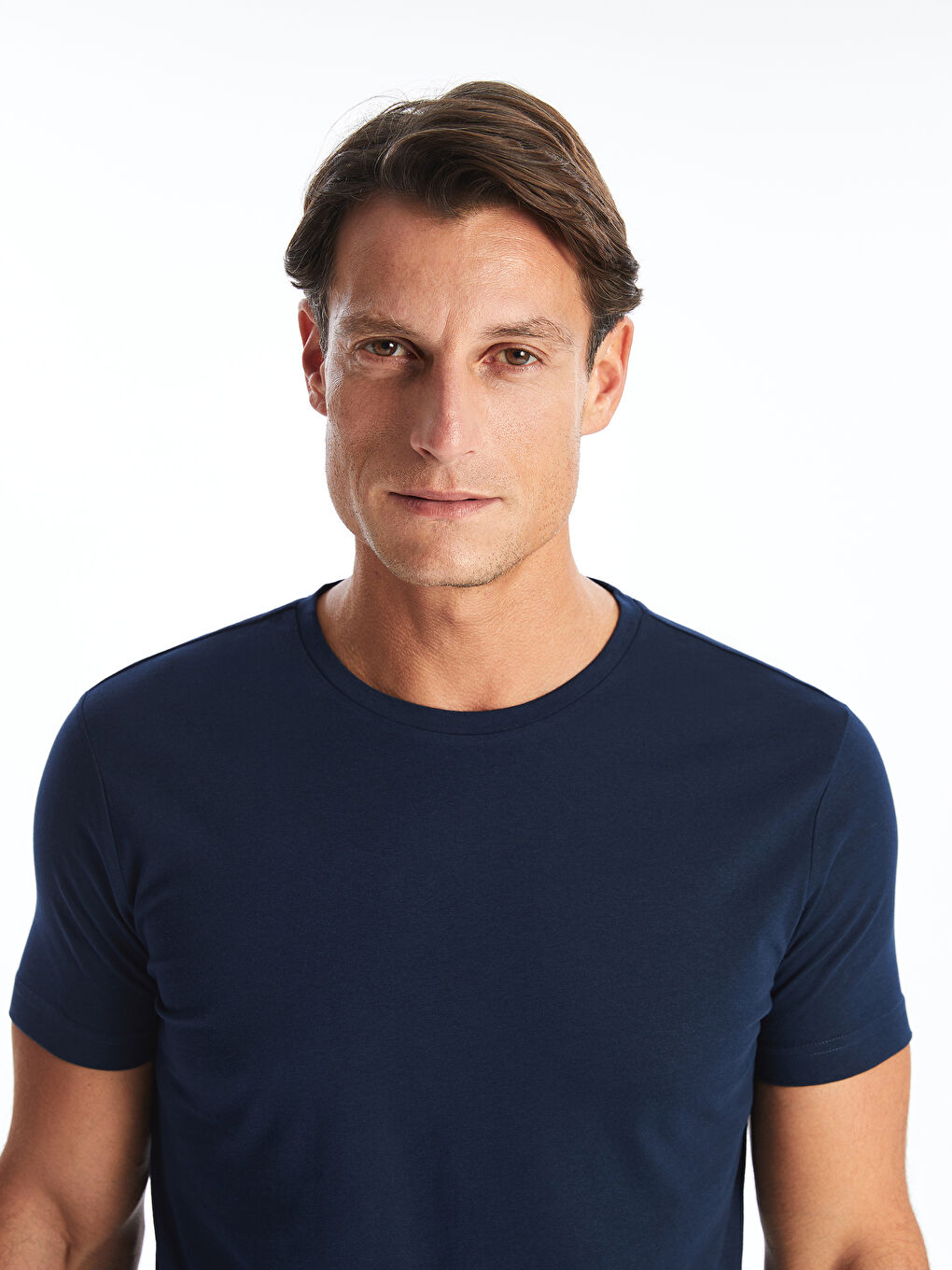 Crew Neck Jersey Men's T-Shirt-2