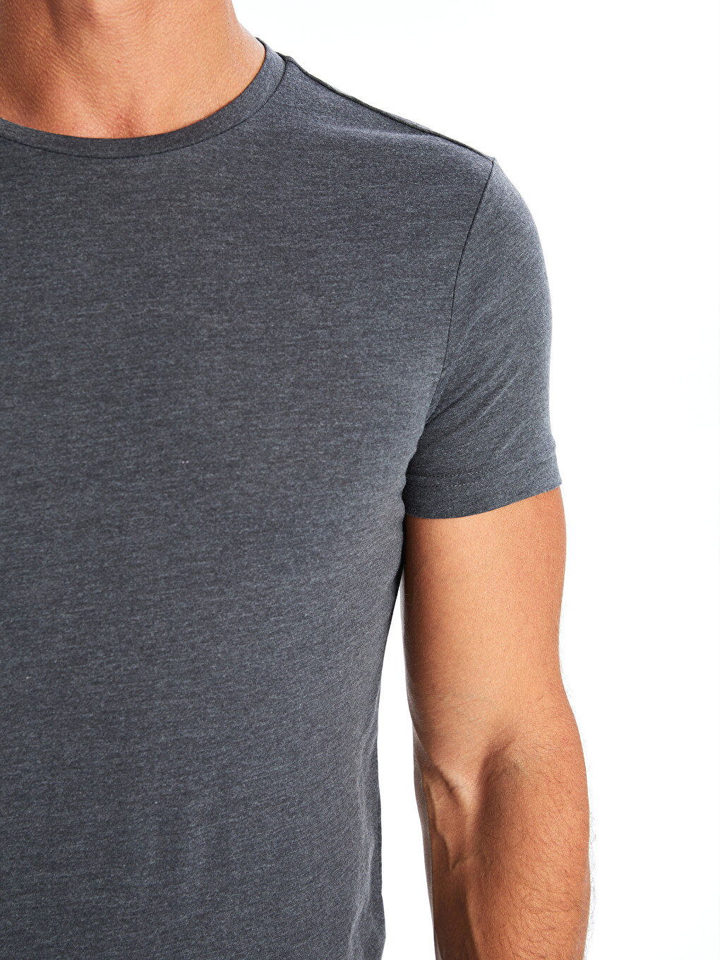 Crew Neck Jersey Men's T-shirt-2